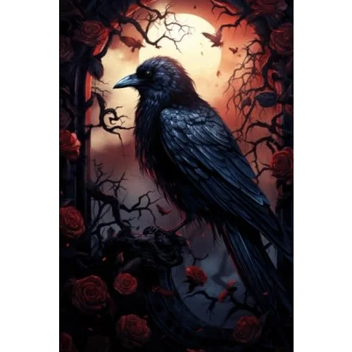 2024 Weekly Planner: Gothic Raven Black: (January 1, 2024 till December 31, 2024). Plan, Set Goals, Overviews of your Month and Year.