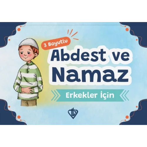 3 Boyutlu Abdest Ve Namaz Kitapçığı Mavi