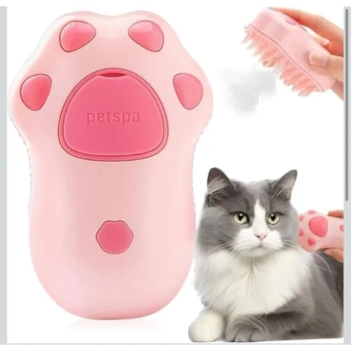 3ü bir arada buharlı Kedi Fırçası