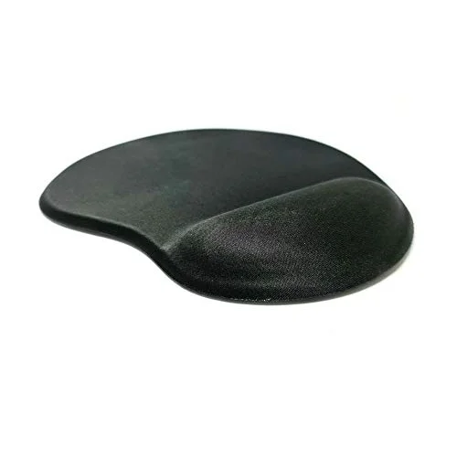 300521 Bileklik Destekli Siyah Mouse Pad