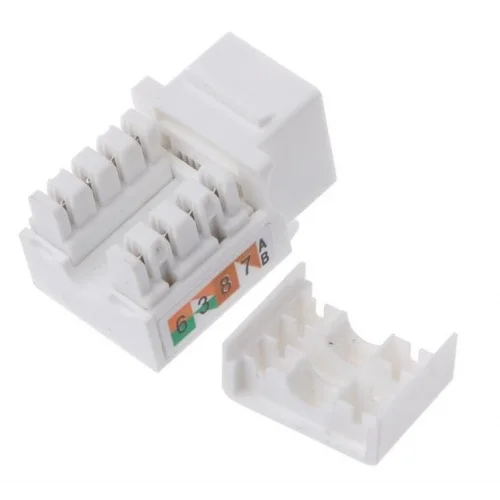3552 Cat6 Rj45 Utp Keystone Patch Panel İçin Jack Cat 6 giriş Ağ bağlantısı için en iyi aktarımı sağlayan ve basit kurulumuyla bir Keystone Modülüdür