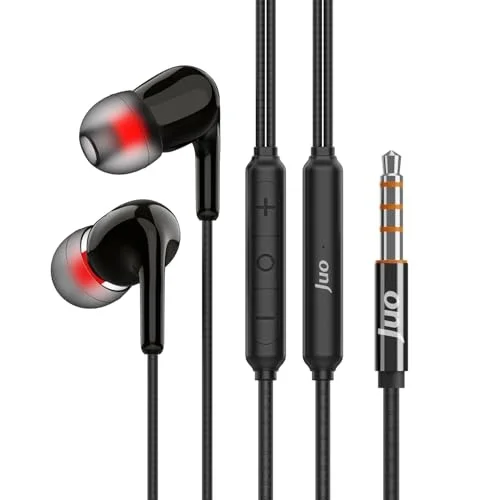 3.5mm Jack Girişli Mikrofonlu Kablolu Kulak İçi Kulaklık
