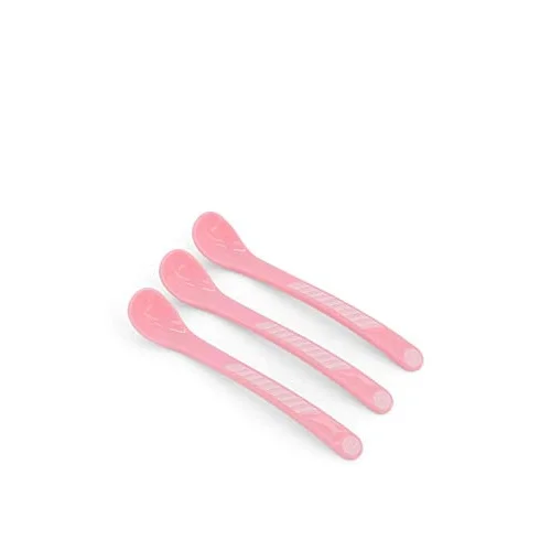3’lü Bebek Kaşığı Seti Pembe 6+ Ay