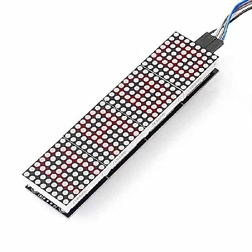 4lü 8x8 Kırmızı Dot Matrix Board