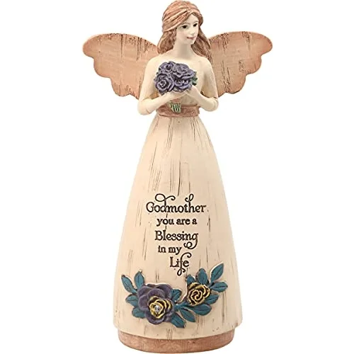41071 Gute mit Sentiment Engel Figur, 15,2 cm