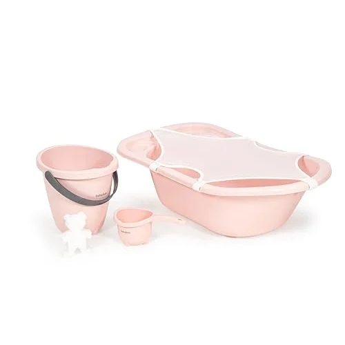 439 Banyo Seti 5 Parça Pembe
