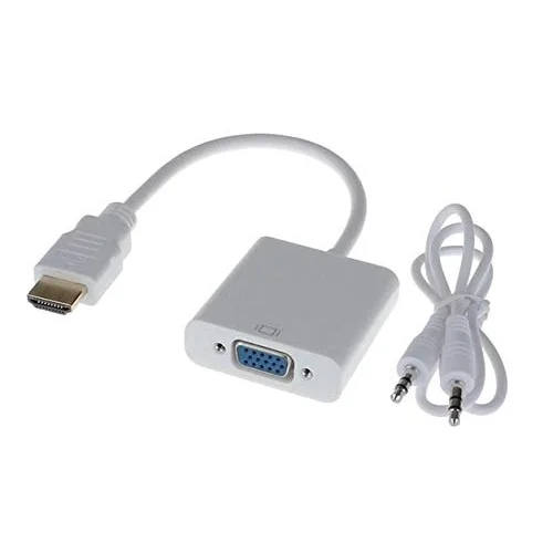 4548 HDMI to VGA Dönüştürücü Adaptör Kablosu (Ses Destekli)