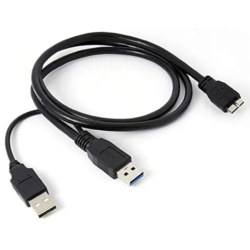 4574 Micro Usb 3.0 Hdd Harddisk Bağlantı Veri Ara Y Kablosu (1.5 Metre)