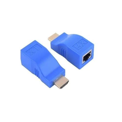 4971 Hdmi Rj45 Cat5 6 Extender Uzatıcı Uzatma Aparatı Adaptör
