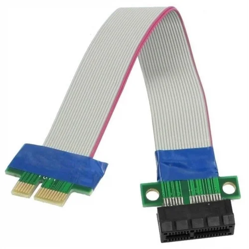 5146 Pcı-e Express 1x Dişi Erkek Riser Yükseltici 20 CM Uzatma Kablosu Kablo