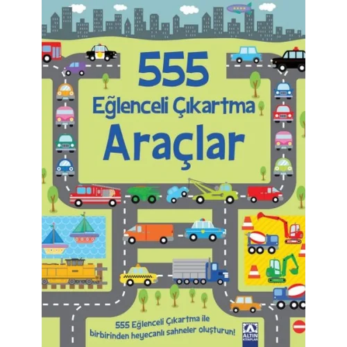 555 Eğlenceli Çıkartma - Araçlar
