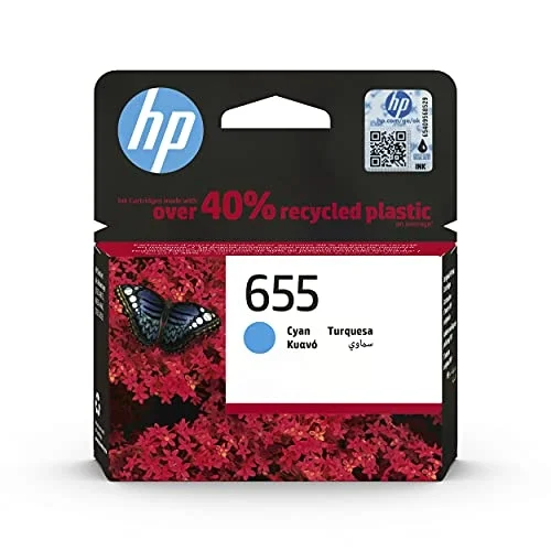 655 Mavi Mürekkep Kartuş 600 Sayfa (CZ110AE)