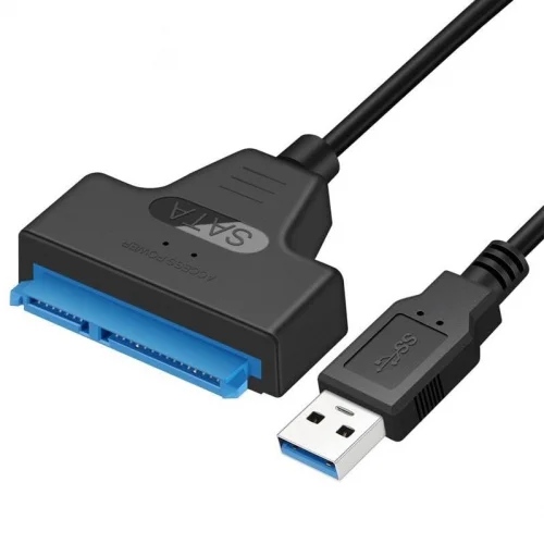 6944 Usb 3.0 Yüksek Hızlı 2.5 Inç Sata Ssd Ve Hdd Harddisk Kablosu Tek Bir Aparat ile Tüm Disklerinize USB 3.0 Hızıyla Erişin!