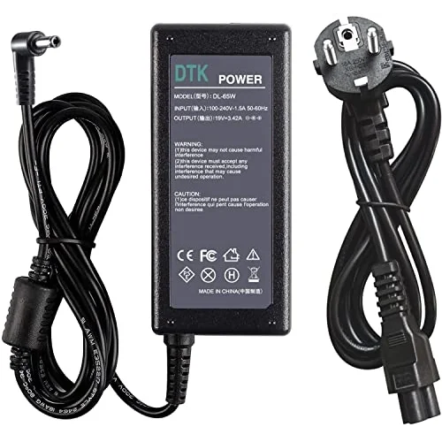 ® Şarj cihazı 19V 3,42A 65W Notebook Laptop Şarj kablosu AC Toshiba Lenovo Medion fiş için: 【5,5 x 2,5mm】 Taşınabilir bilgisayar için şarj cihazı güç kaynağı pil güç kaynağı