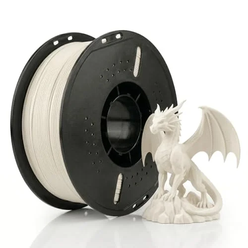 PLA+ Filament 1.75 mm 1 kg Sıcak Beyaz - Yüksek Hızlı Baskı, ±0.02mm Tolerans, FDM/AMS Uyumlu 3D Yazıcı Filamenti