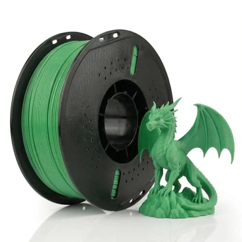 PLA+ Filament 1.75 mm 1 kg Bambu Yeşili - Yüksek Hızlı Baskı, ±0.02mm Tolerans, FDM/AMS Uyumlu 3D Yazıcı Filamenti