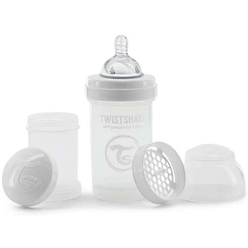 78006 Anti-Colic 180Ml Biberon, Beyaz/ Şeffaf