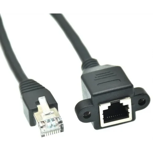 7950 Rj45 Dişi Erkek Uzatma 3M Panel Tipi Cat6 Montaj Kablosu (3 Metre)