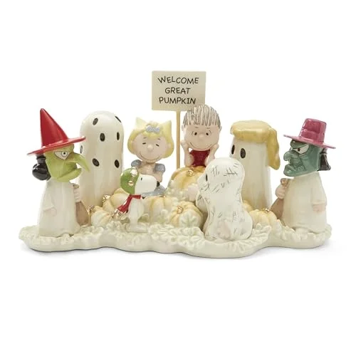 871295 Welcome Great Pumpkin Figurine, Halloween