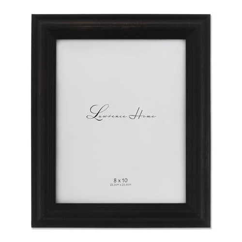 8x10 Yıpranmış Siyah Ahşap Resim Çerçevesi