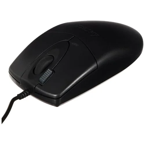 A4 Tech Op-620D, USB Optik Mouse, 2X Buton, 4 Yönlü Scroll, Siyah