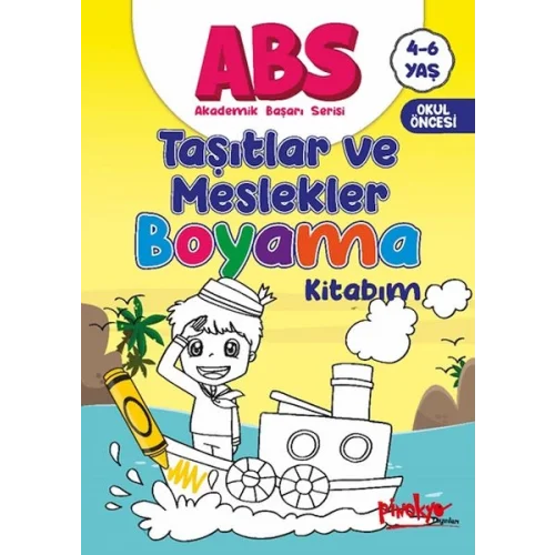 ABS 4-6 Yaş Taşıtlar ve Meslekler Kitabım