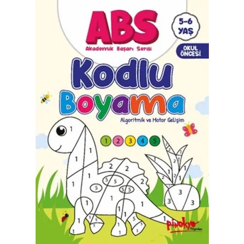 ABS 5-6  Yaş Kodlu Boyama