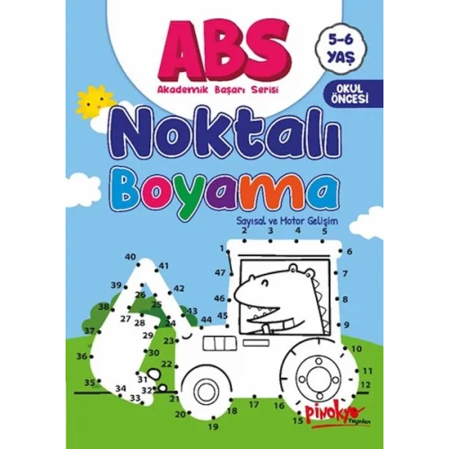 ABS 5-6 Yaş Noktalı Boyama