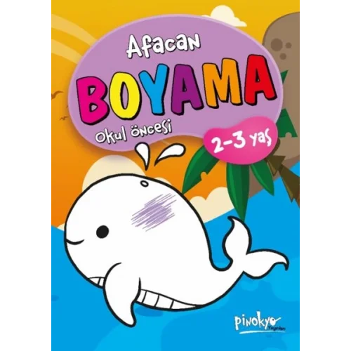 Afacan Boyama Okul Öncesi 2-3 Yaş
