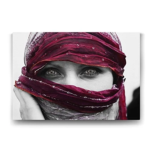 Afgan Kadın Tablosu - 90x60cm