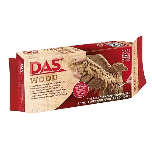 Ahşap 350g Ahşap Elyaf Modelleme Kili
