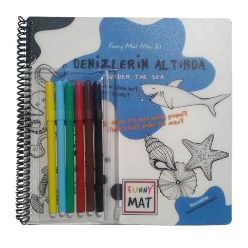 Akademi Çocuk Mini Set Denizlerin Altinda Kalemli