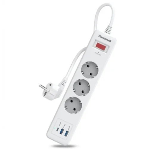Akım Korumalı Priz 3lü 1xType-C 2xUSB-A HC000037