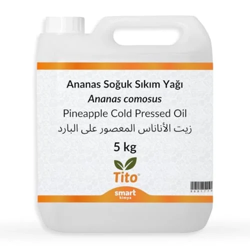 Ananas Soğuk Sıkım Yağı Ananas comosus 5 kg