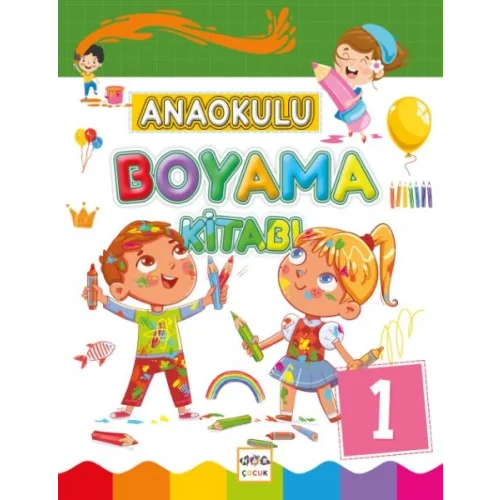 Anaokulu Boyama Kitabı - 1