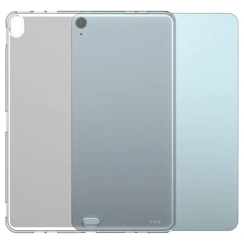 Apple ile uyumlu iPad Air 11 2024 Kılıf Tablet Süper Silikon Kapak Şeffaf