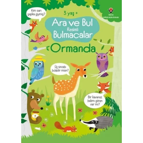 Ara Ve Bul Resimli Bulmacalar - Ormanda