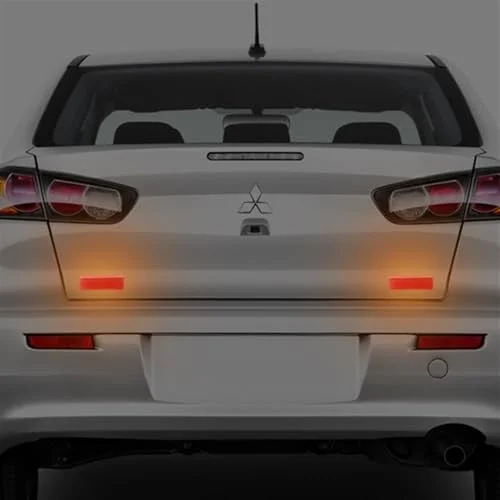 ARAÇ Uyarıcı Reflektif İkaz Sticker 4lü 11x3 cm