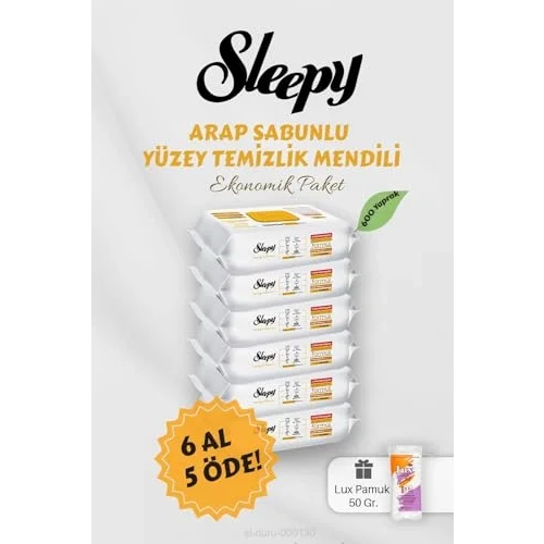 Arap Sabunlu Yüzey Havlusu 6 AL 5 Öde Hediyeli