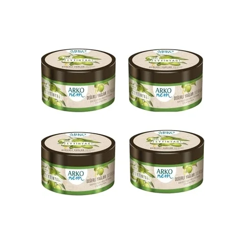ARKO Nem Krem Değerli Yağlar Zeytinyağlı 250 Ml 4lü Set, 86905064920838