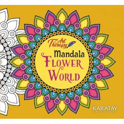 Art Therapy Mandala - Flower World