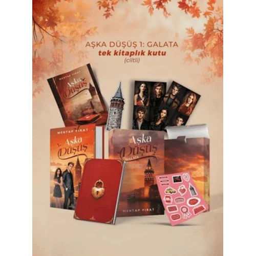 Aşka Düşüş 1: Galata - Tek Kitaplık Kutu (Ciltli)