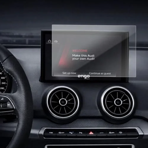 Audi Q2 9 İnç İle Uyumlu Mat Ekran Koruyucu Multimedya 9H Nano