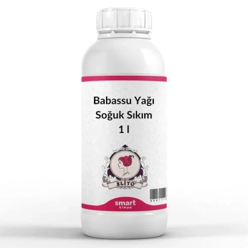 Babassu Yağı Soğuk Sıkım 1 litre