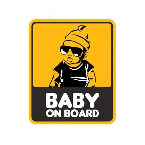 Baby On Board Arabada Bebek Var Sticker 14CM