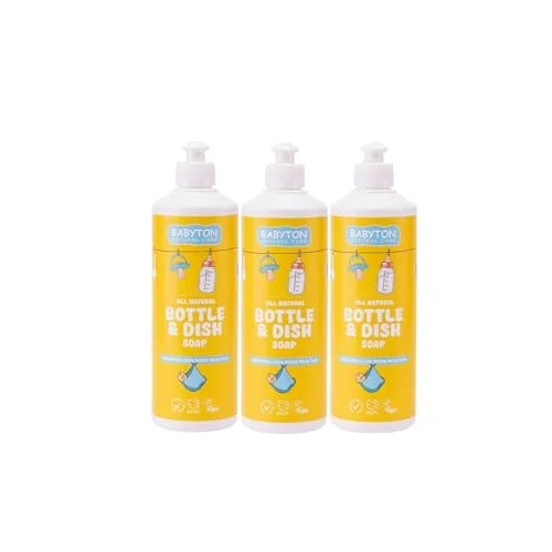 BABYTON Emzik Ve Biberon Temizleyici 3Lü Set 500 Ml