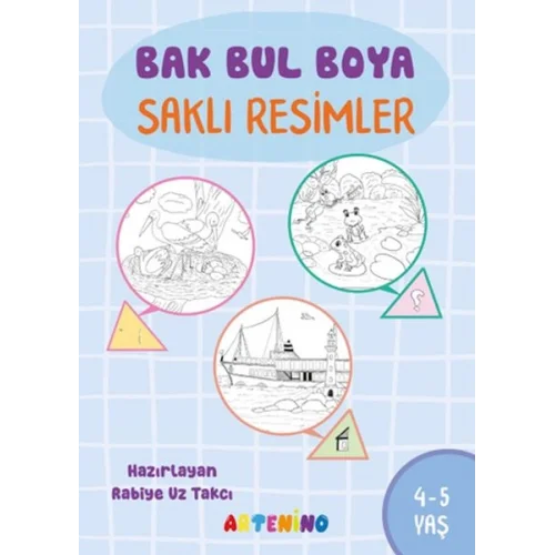 Bak Bul Boya – Saklı Resimler 4-5 Yaş