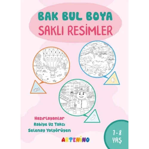 Bak Bul Boya – Saklı Resimler 7-8 Yaş