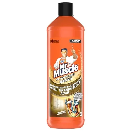 Banyo Tüm Boru Tipleri için Jel Lavabo Açıcı 1000 mL