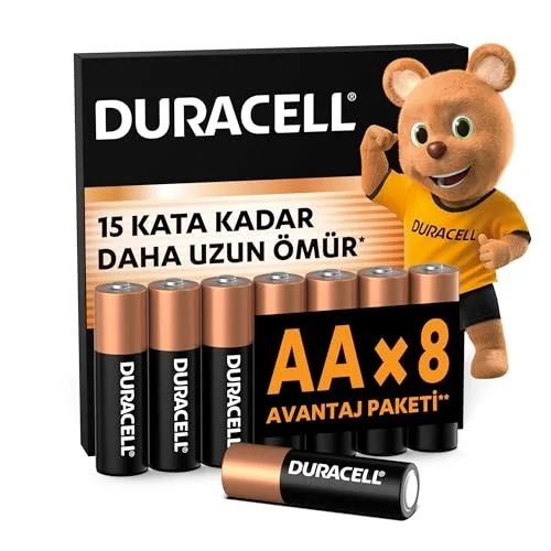 BASIC AA Alkalin Kalem Pil (8’li paket) – 1,5V